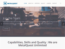 Tablet Screenshot of metalquest.net